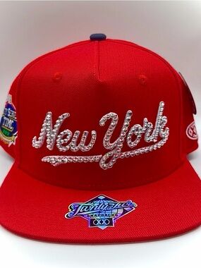 Custom Twnty Two New York Rhinestone Snapback